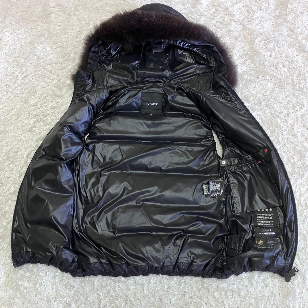 美品 デュベティカ 別注 ダウン ベスト カシミヤ ファー goccia