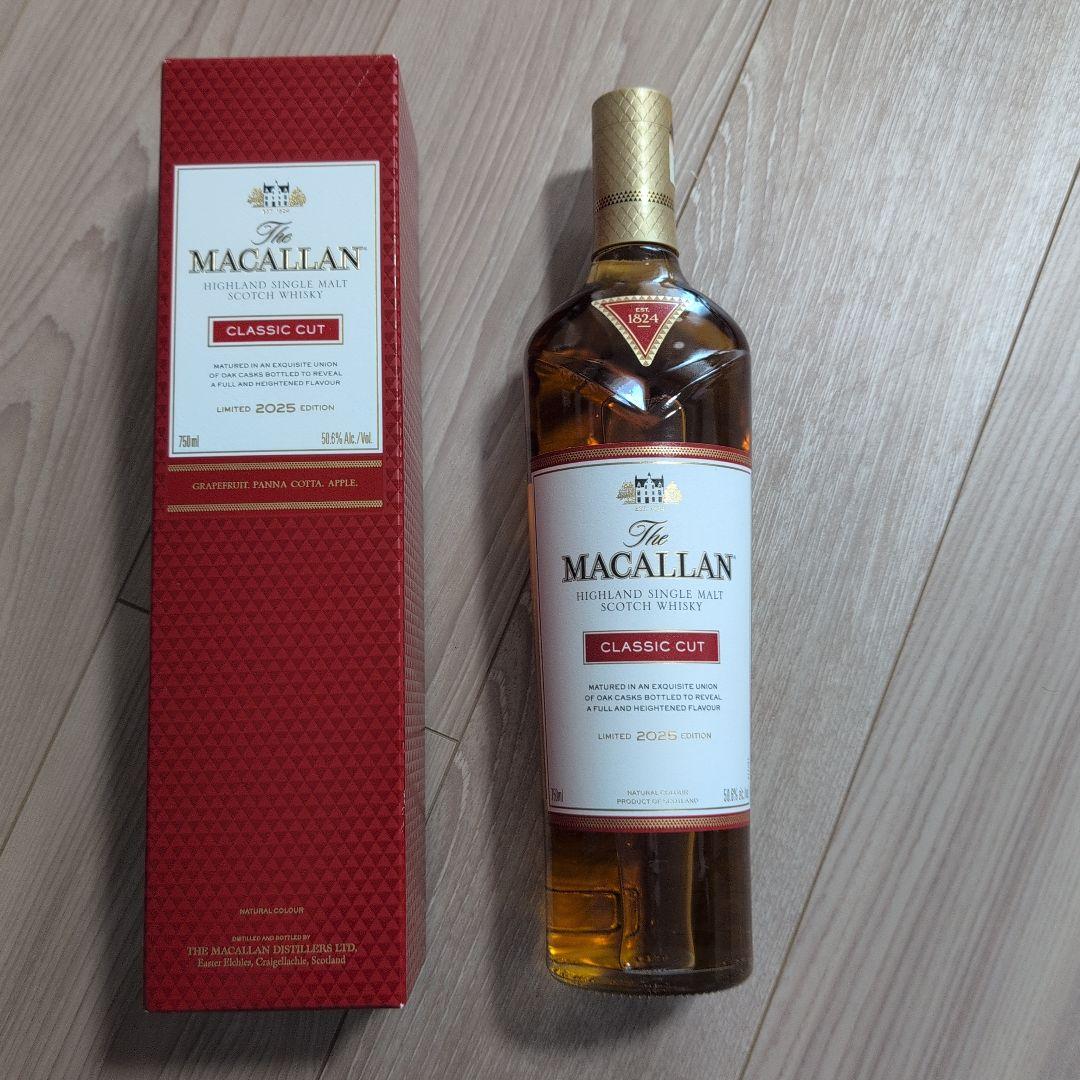 ウイスキー The Macallan Classic Cut 700ml 2025