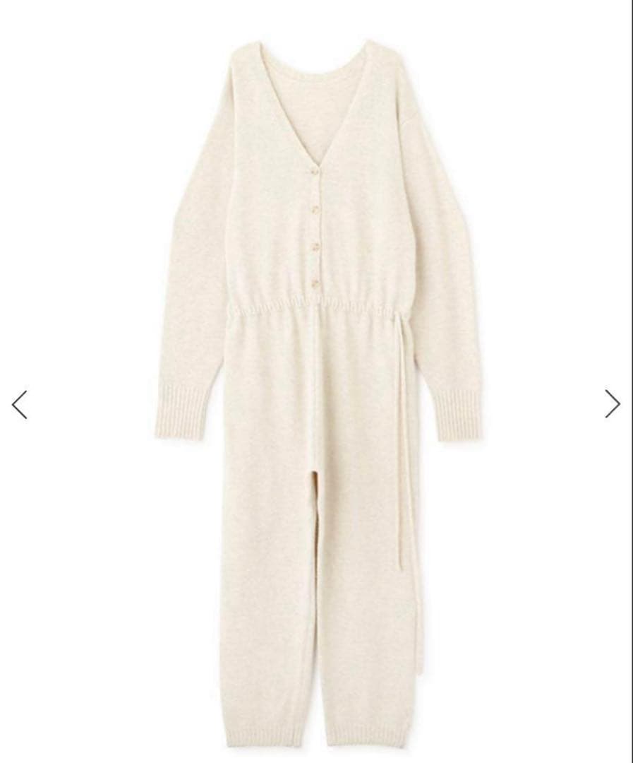 etreエトレ Vネックニットオールインワン