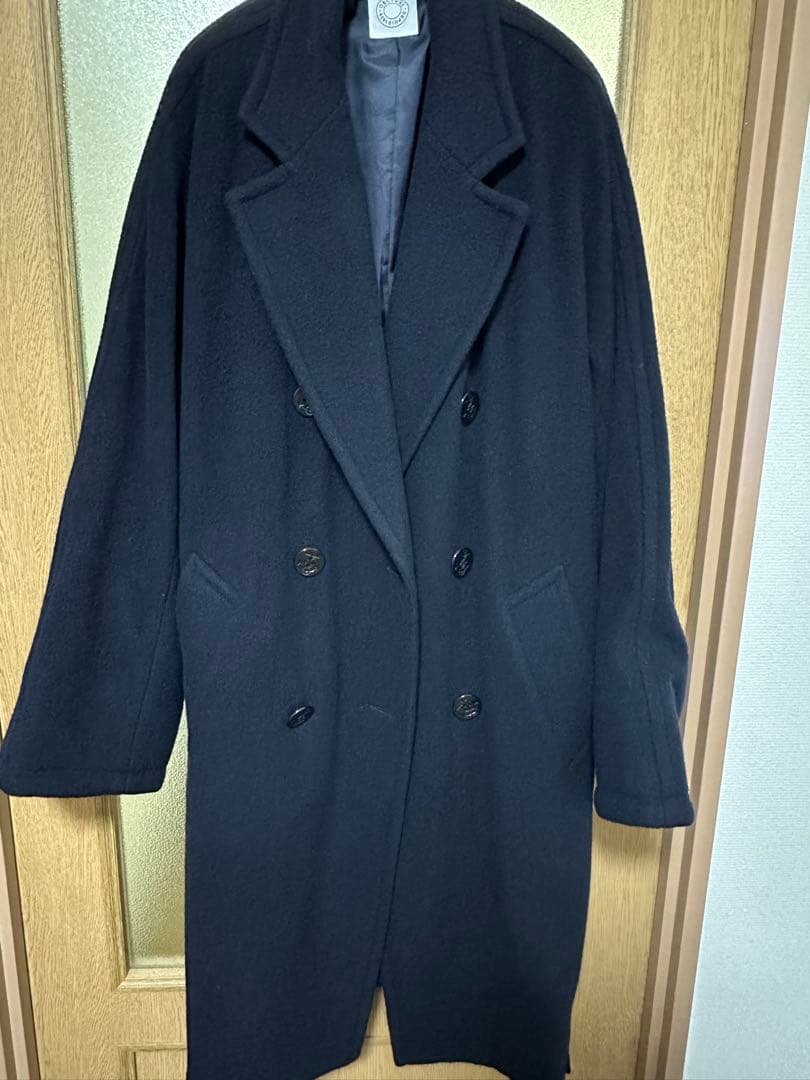 ダークネイビー チェスターコート サイズ4