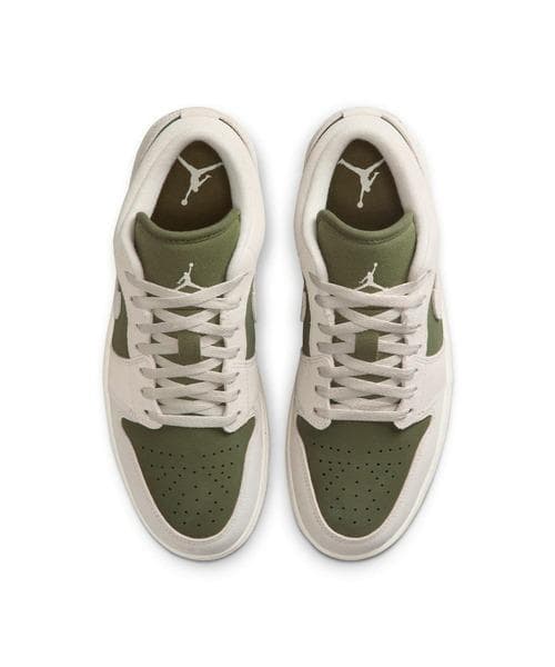 Nike Air Jordan 1 Low ミディアムオリーブ 27cm