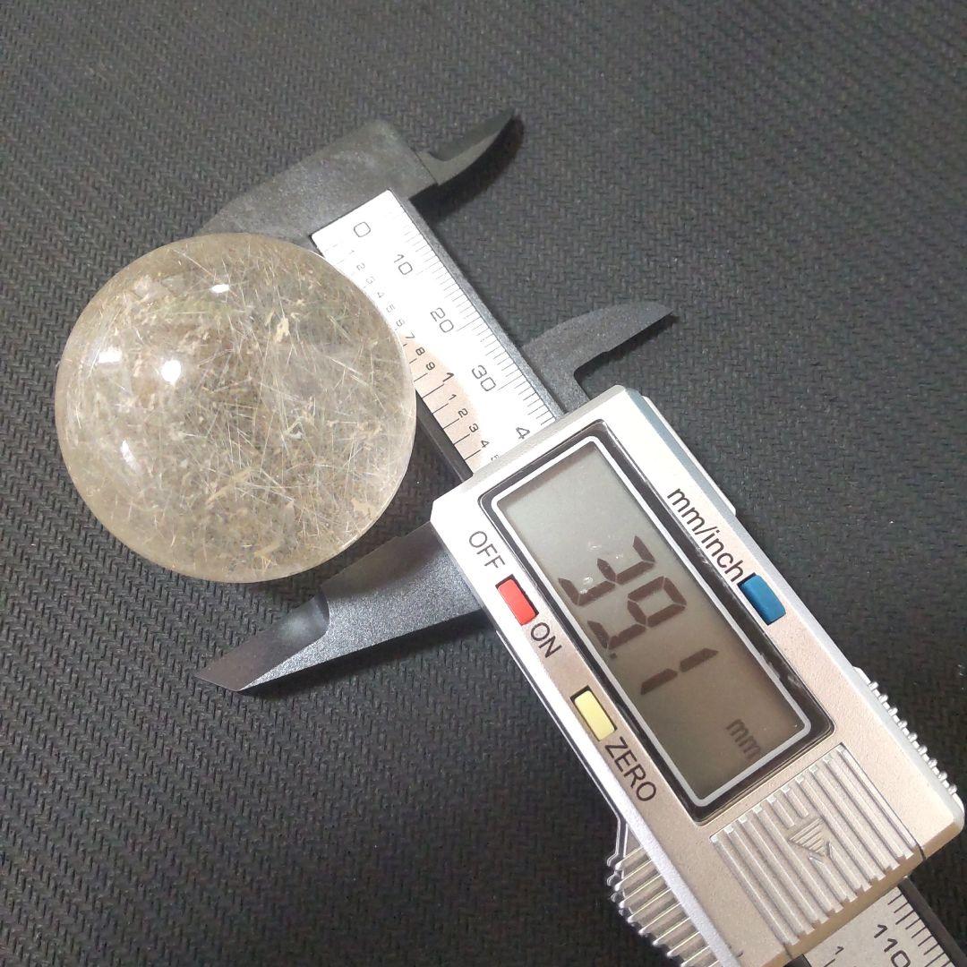 ルチルクォーツ スフィア 細針