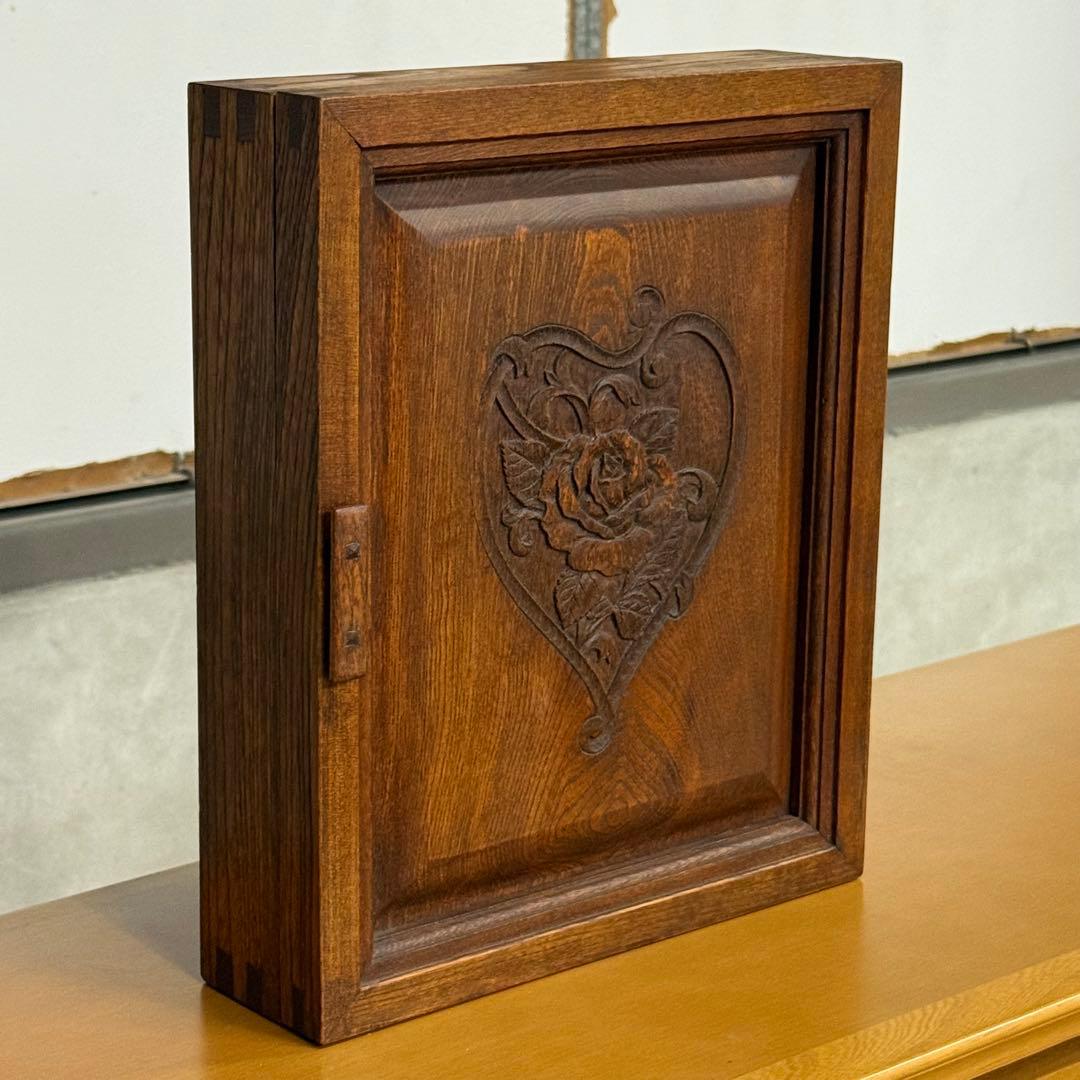 H15K57 木製キーボックス オルゴール付き