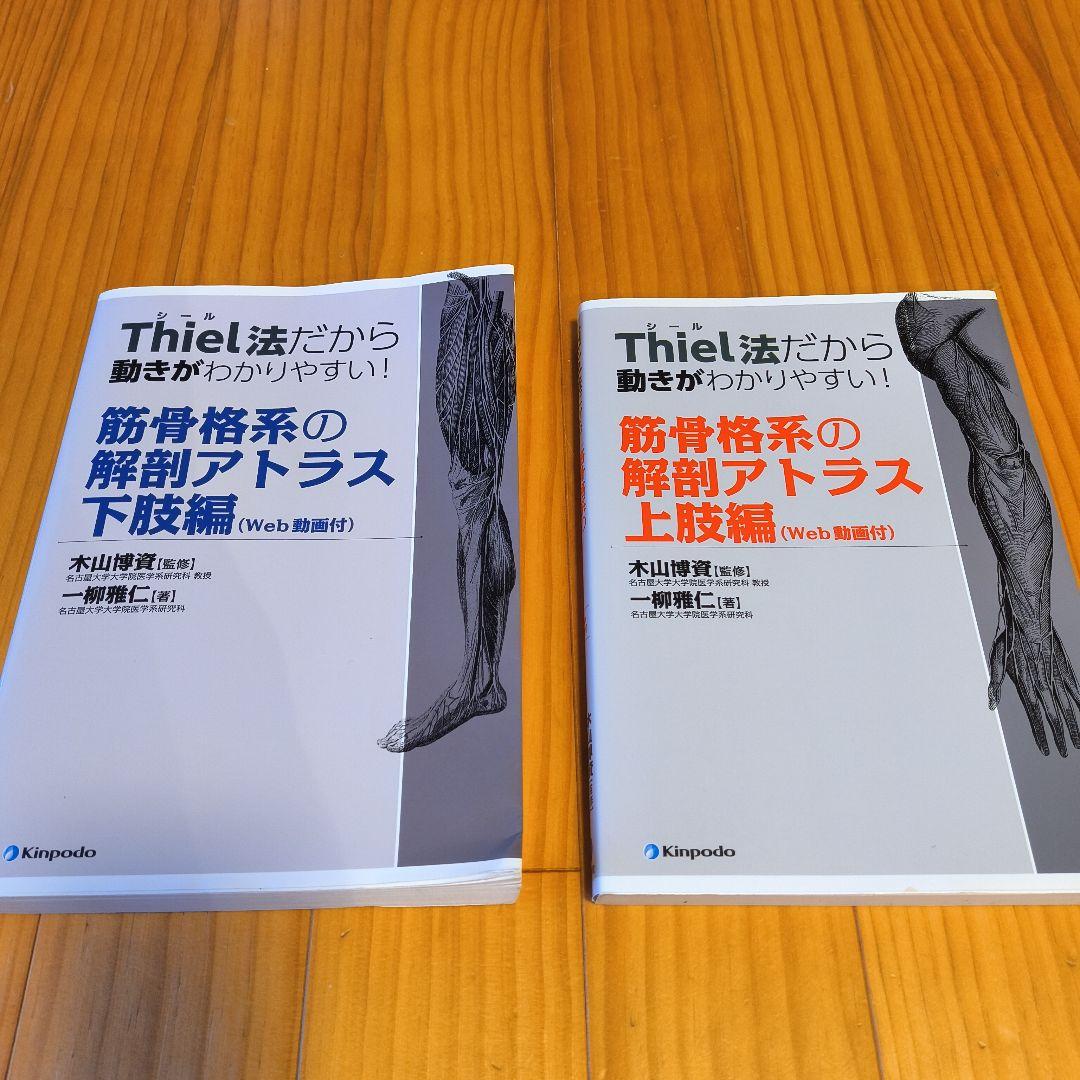 筋骨格系の解剖アトラス 上下セット