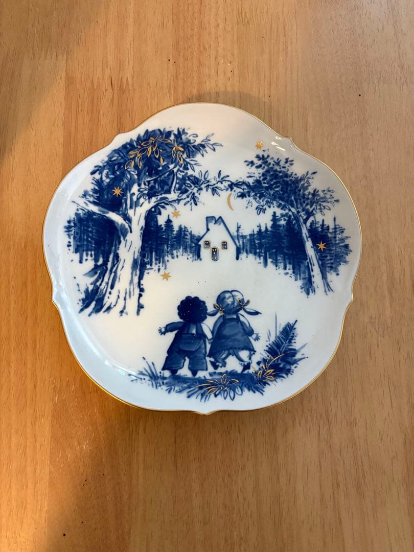 マイセン 記念プレート グリム童話 ヘンゼルとグレーテルモチーフ