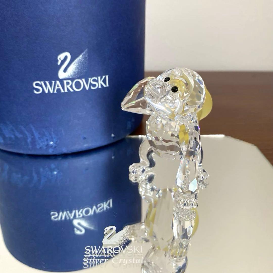 SWAROVSKI スワロフスキー クリスタル わんぱくゴリラ ゴリラ 置物