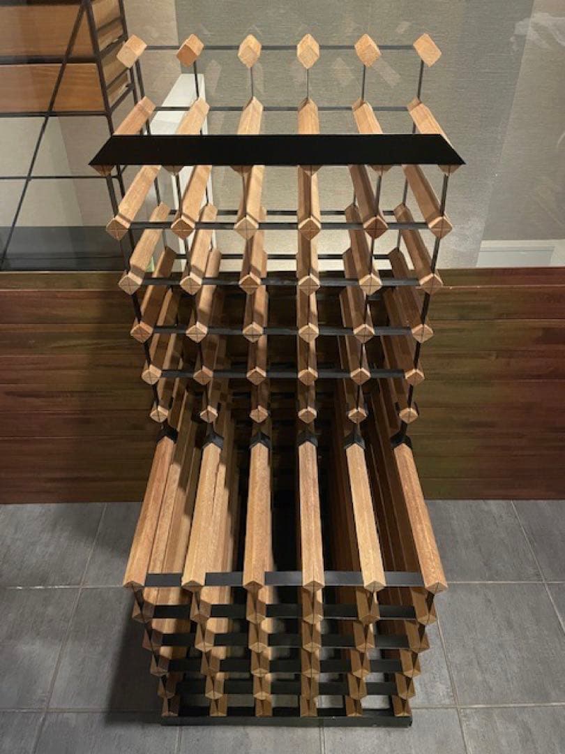 ハート■ボルデックスBORDEX/ワインラック/ストージ/什器90本用