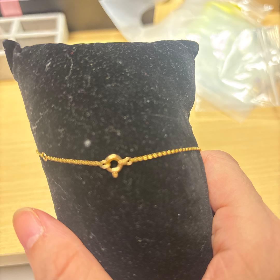 グレインデザイン　ブレスレット　金製品　刻印あり 家財整理　18金