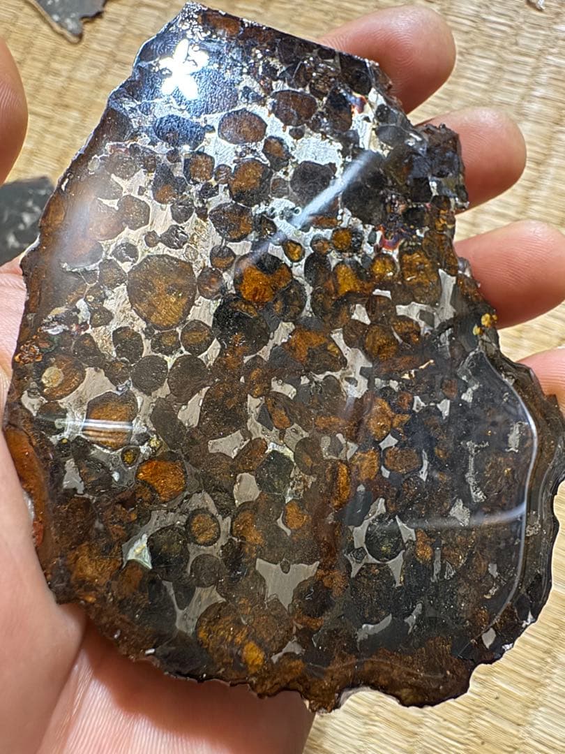 希少 宇宙パワー パラサイト隕石 セリコ隕石　石鉄隕石 幸運 開運 浄化 仕事運