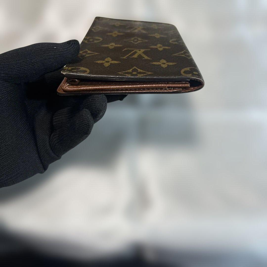 ルイヴィトン 長財布 二つ折り 札入れ モノグラム レザー 美品