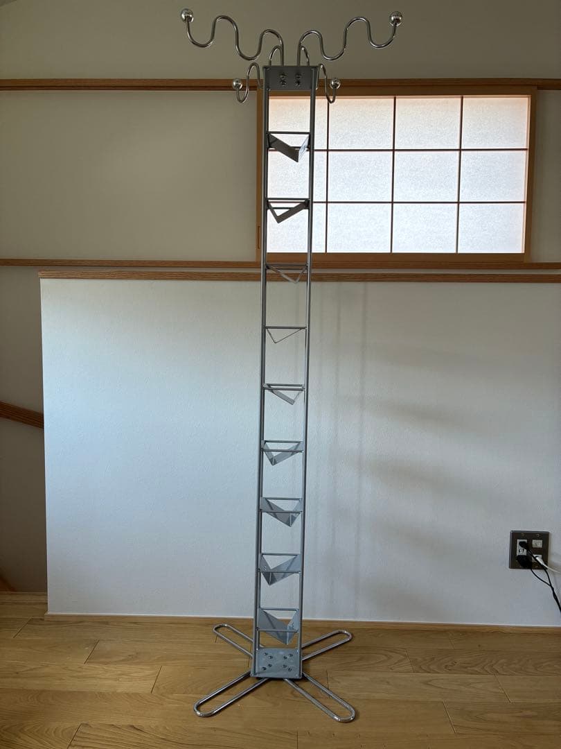 スペースエイジ　スチールラック　ハンガーラック