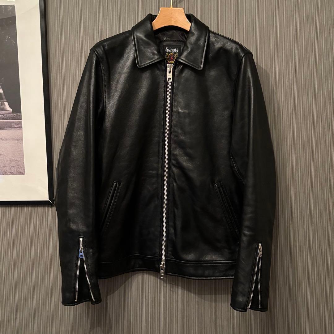 Schott NEW SINGLE BREAST RIDERS ライダース