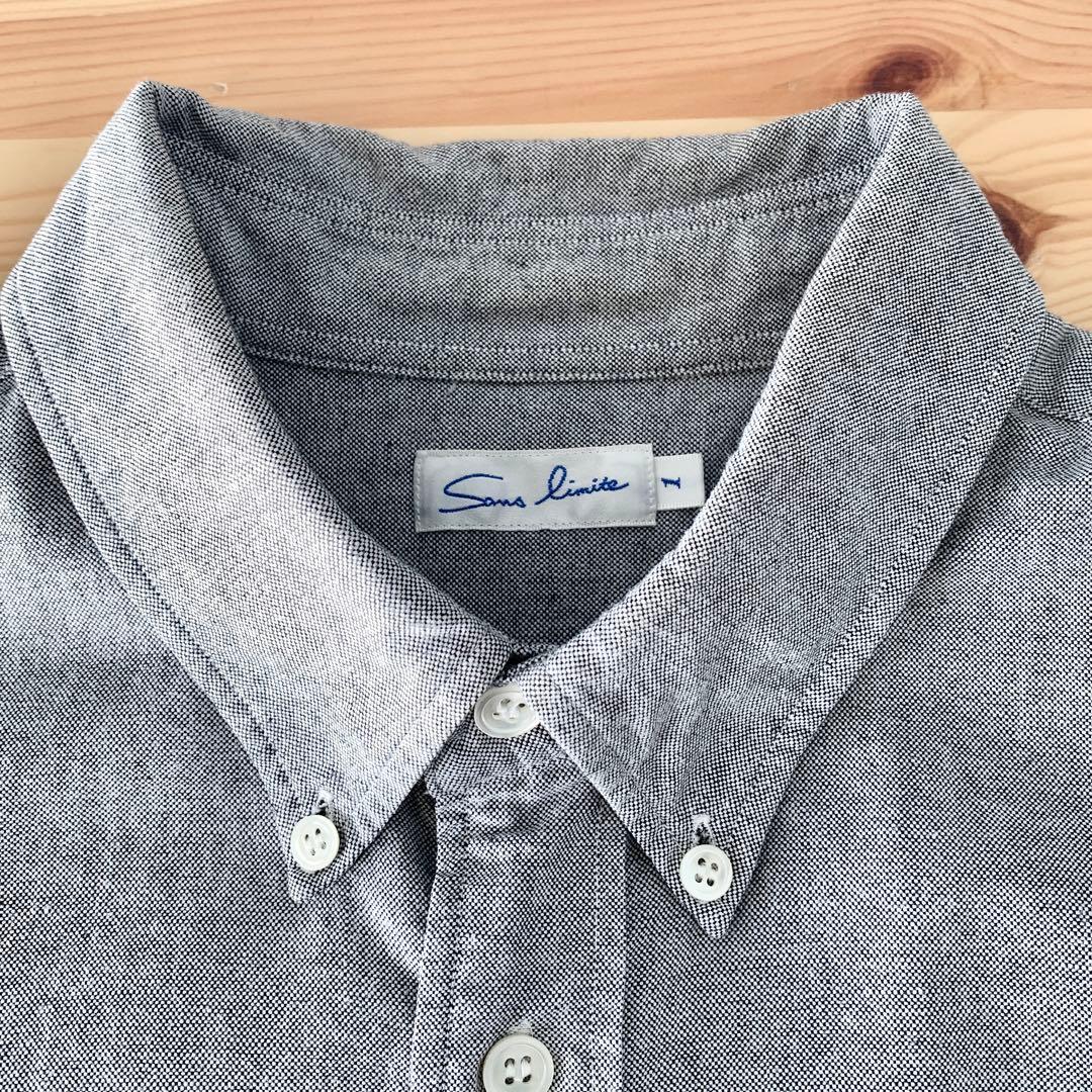 Sans Limite ワイド オックスフォードBDシャツ 0M サンリミット