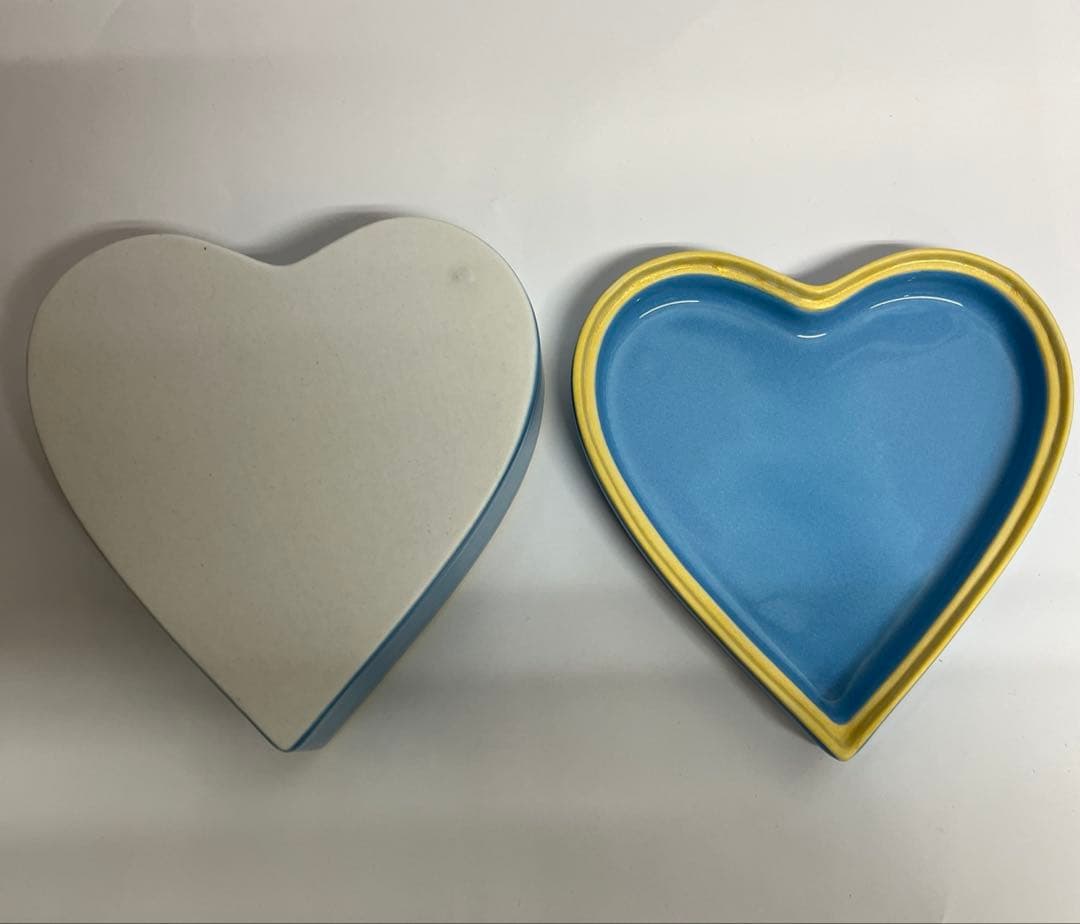 ルシャトー 青い空とクマの夢物語 バレンタイン 有田焼★容器のみのお取引きです