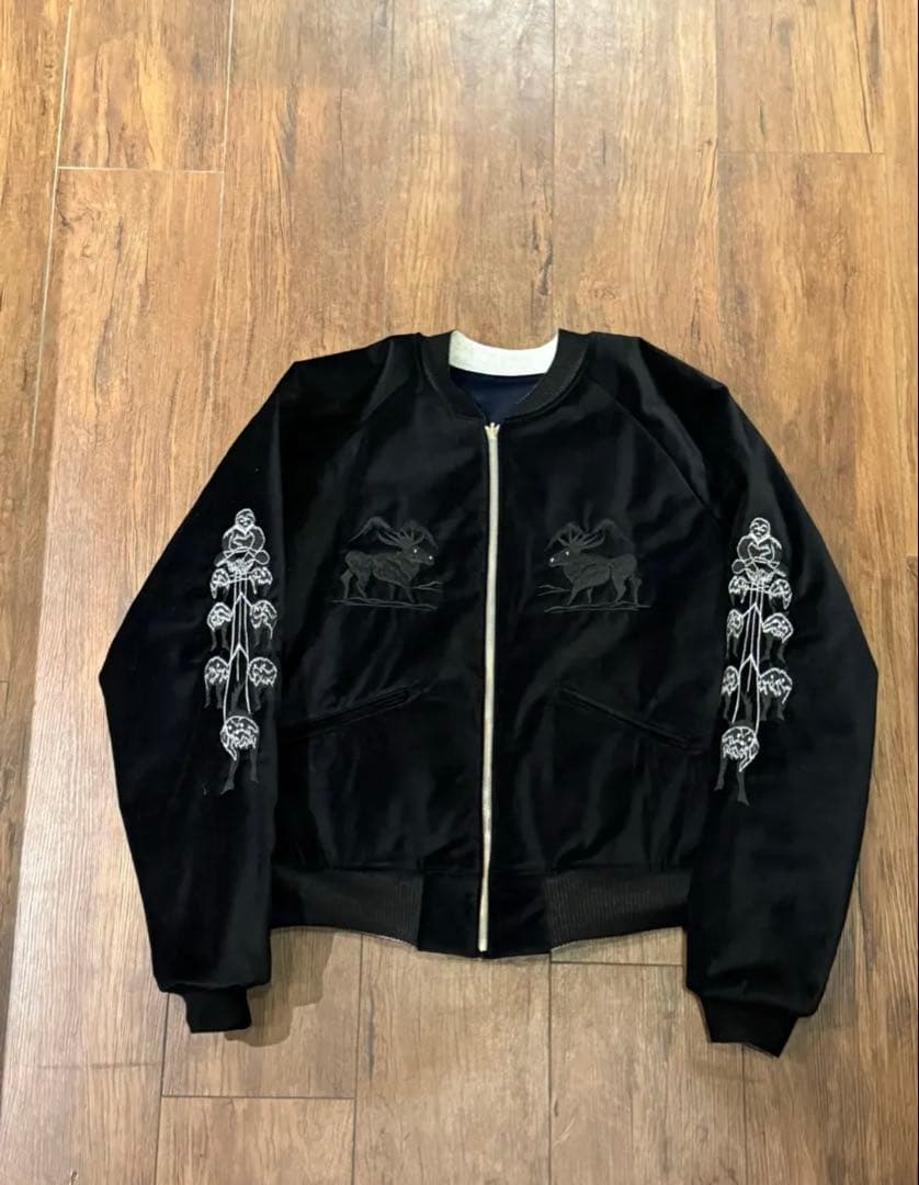 twoface スカジャン 別珍 ALASKA アラスカ スーベニアジャケット