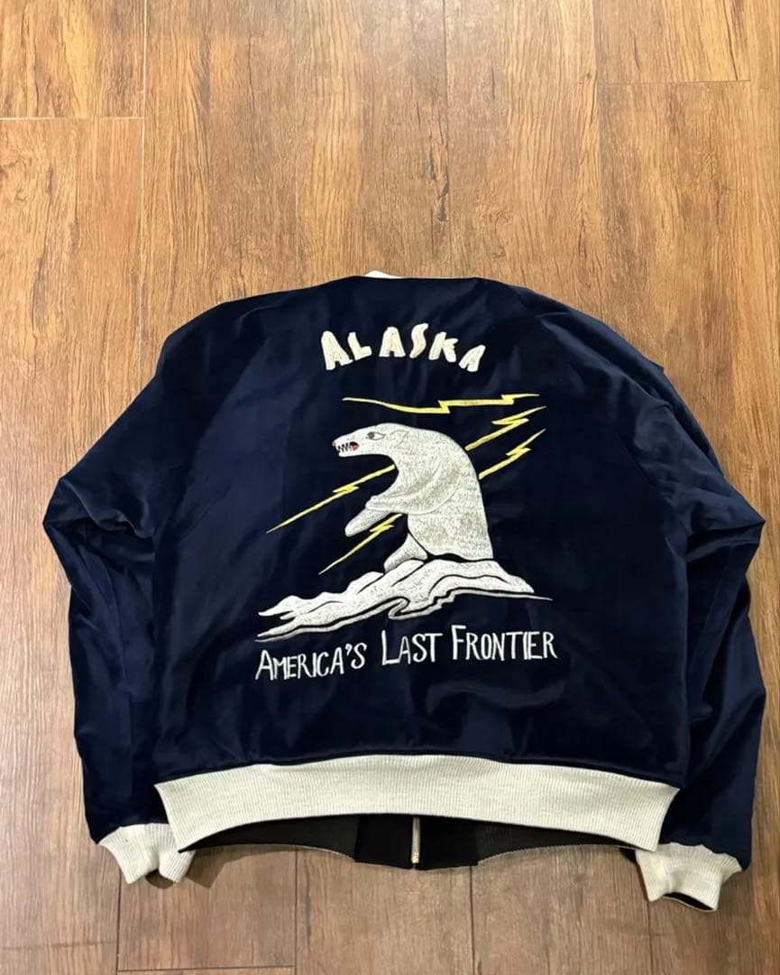 twoface スカジャン 別珍 ALASKA アラスカ スーベニアジャケット