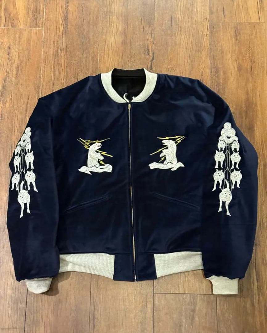 twoface スカジャン 別珍 ALASKA アラスカ スーベニアジャケット