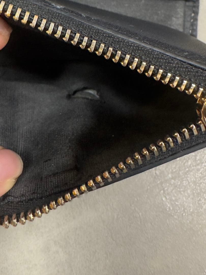 クリスチャンディオール CDロゴ 30モンテーニュ 三つ折り財布