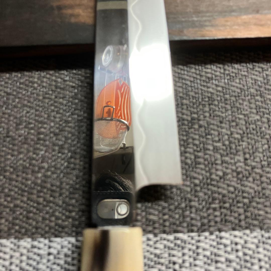 本焼　小型切付包丁　天然砥石で本刃付け済み❗️