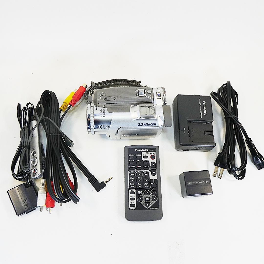 動作良好 パナソニック NV-GS150 MiniDVビデオカメラDVD化に最適