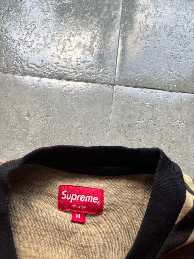 レア　シュプリーム トライバルカモ　ロングTシャツ　ロンT 迷彩