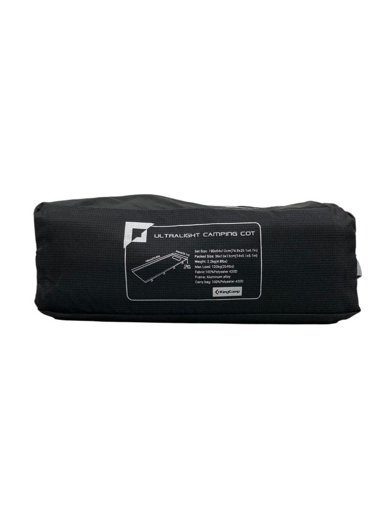 【開封・未使用】KingCamp キャンプコット アウトドアベッド 折りたたみ