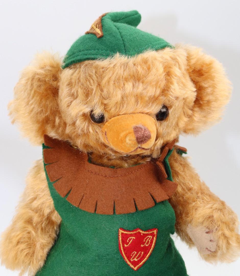 ロビン・フッド・チーキー Merrythought 緑色衣装 約27cm