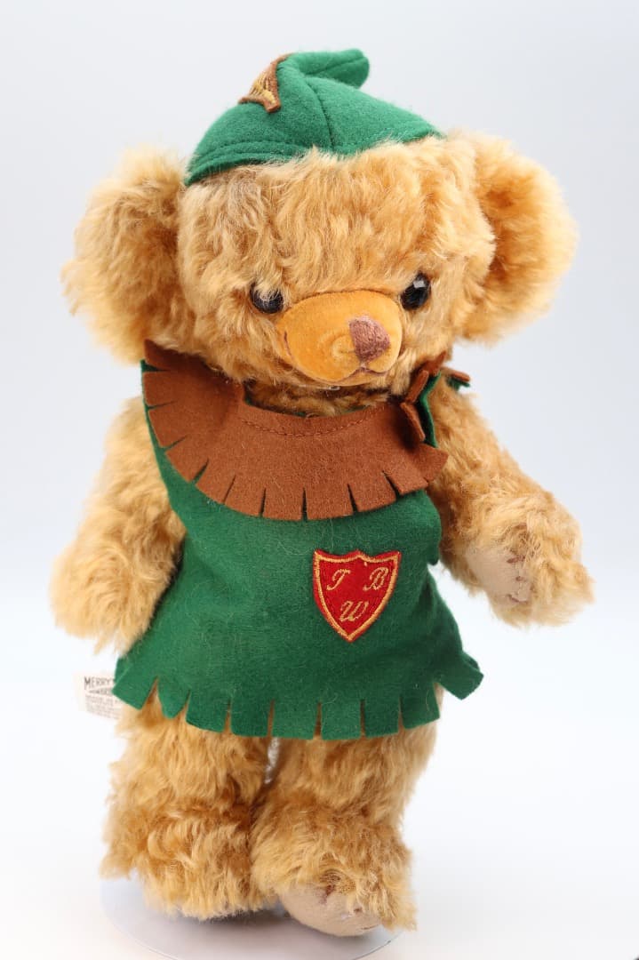 ロビン・フッド・チーキー Merrythought 緑色衣装 約27cm