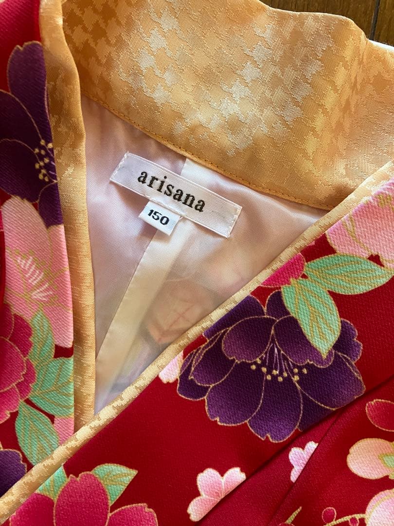 アリサナ袴セット ジュニア 小学生 卒業式 女の子 150 cm