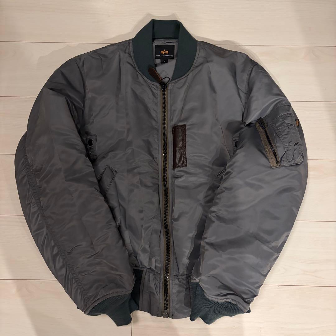 超美品！ALPHA INDUSTRIES MA-1 フライトジャケット L