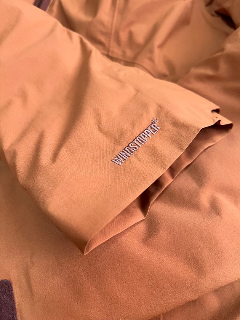 アークテリクス　ロングコート　ブラウン　オレンジ　Ｌ