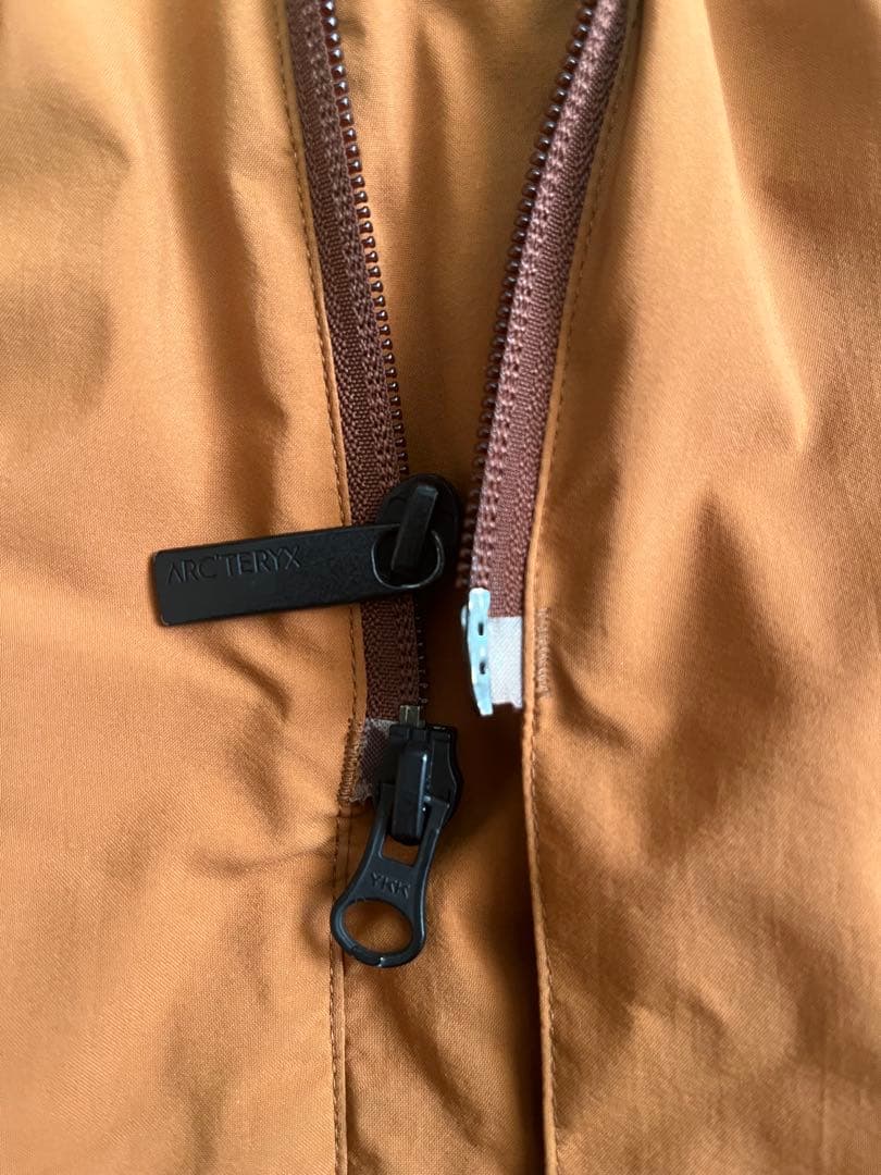 アークテリクス　ロングコート　ブラウン　オレンジ　Ｌ