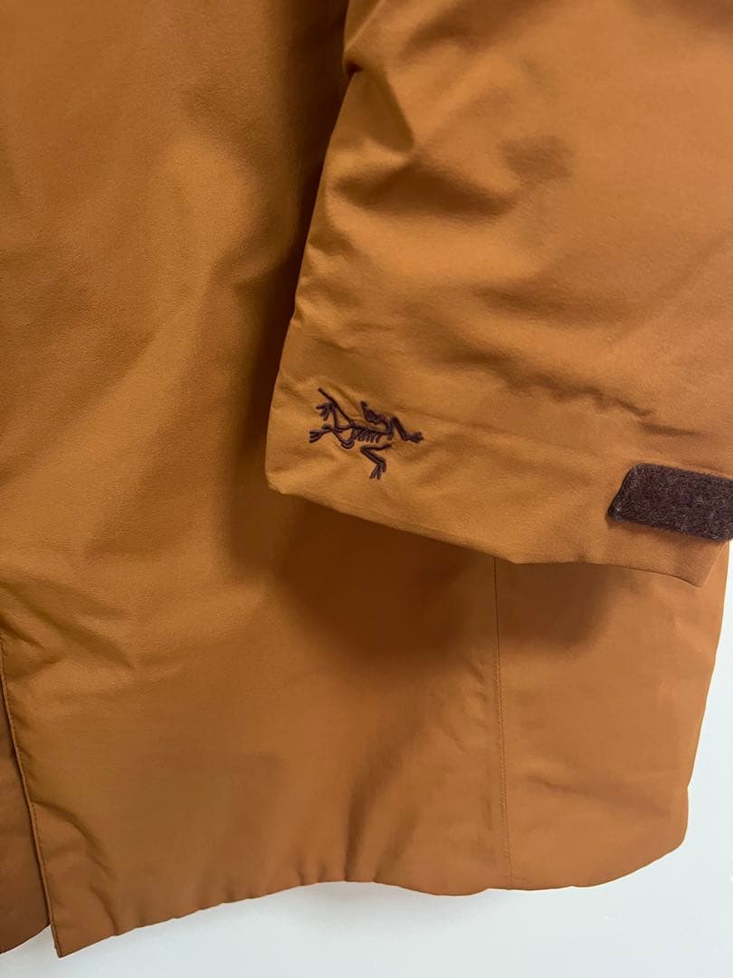 アークテリクス　ロングコート　ブラウン　オレンジ　Ｌ