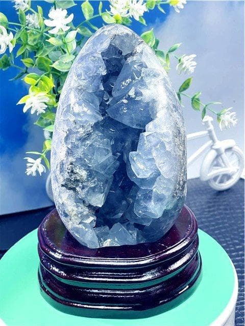 1710g AAA級天然セレスタイト原石B89U3/178U52C