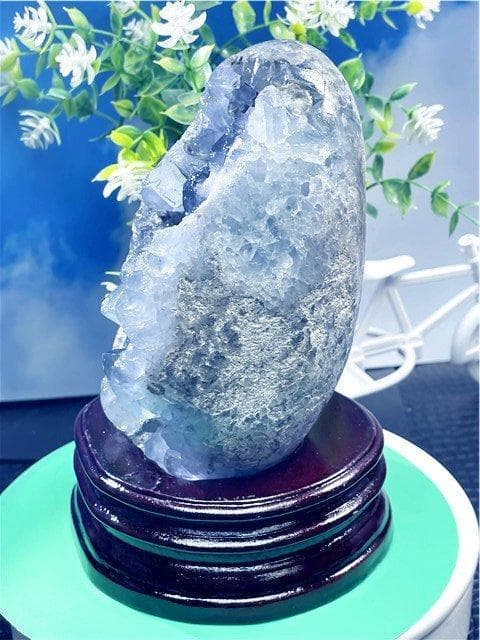 1710g AAA級天然セレスタイト原石B89U3/178U52C