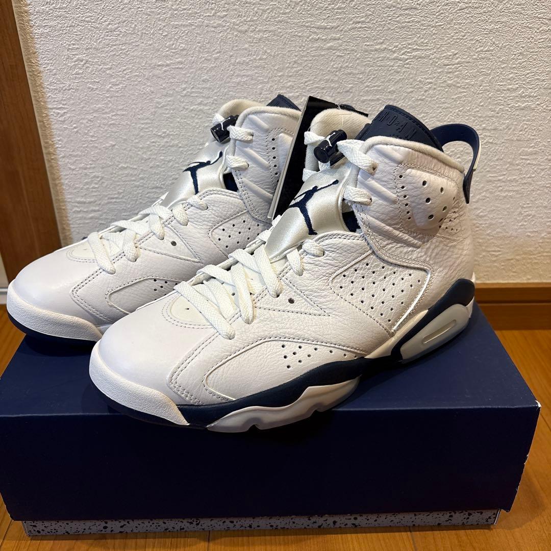 エアジョーダン6 レトロ　ネイビー　新品タグ付き　27.5cm