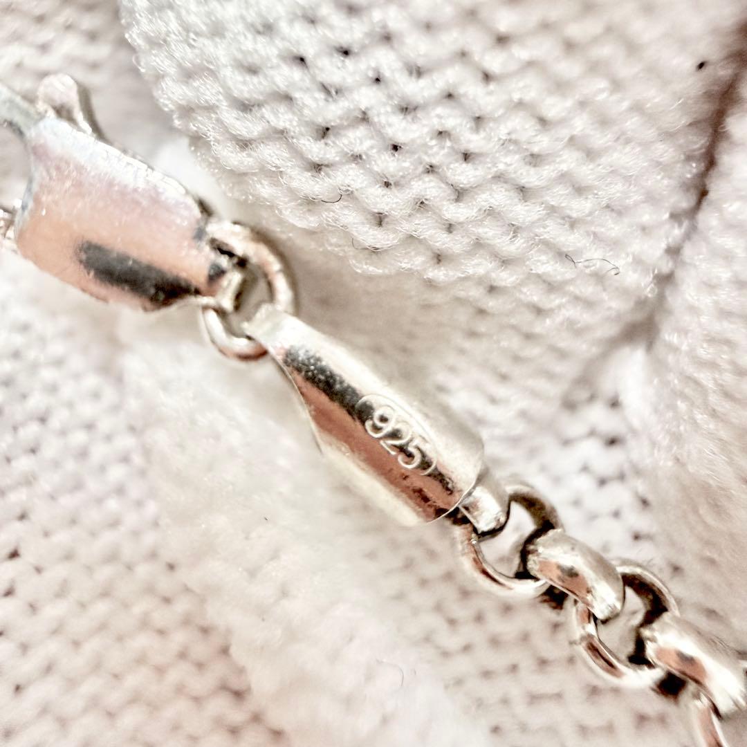 極美品 GUCCI グッチ シルバー 925 プレート Gロゴ ネックレス