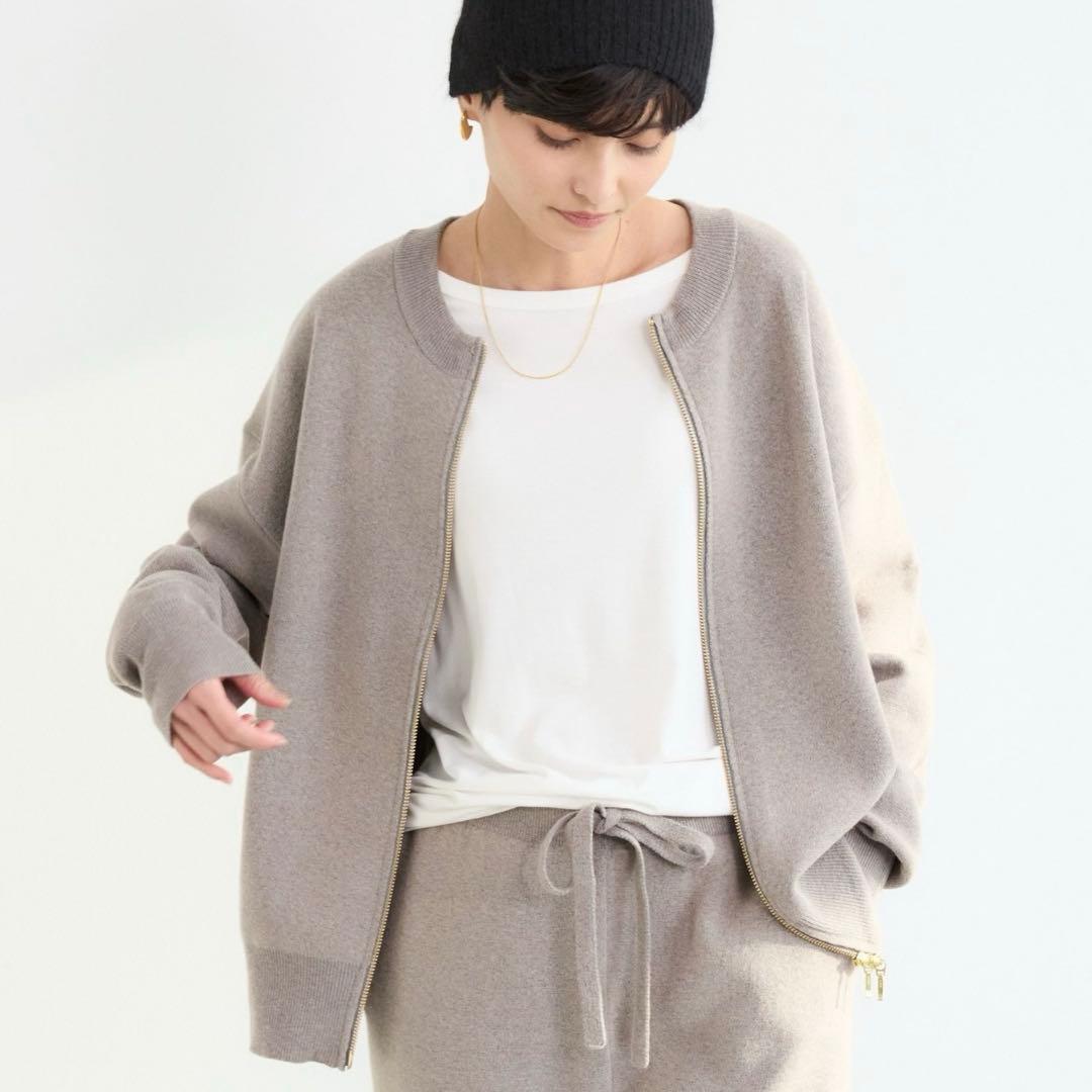 【新品 人気！】バンヤードストーム ミラノZIPカーデ