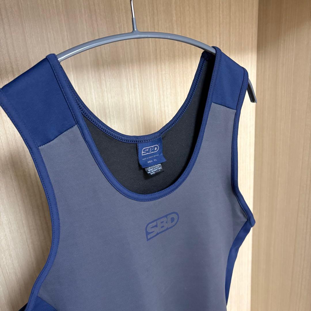SBD POWERLIFTING PRO シングレット グレー/ネイビー