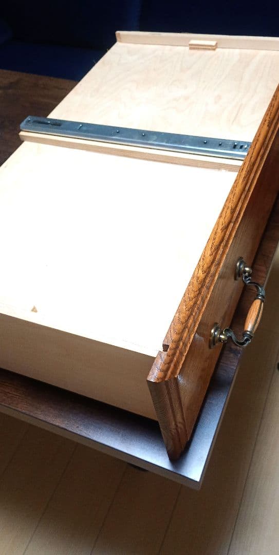 【希少・総無垢オーク心材】アメリカ輸入チェスト