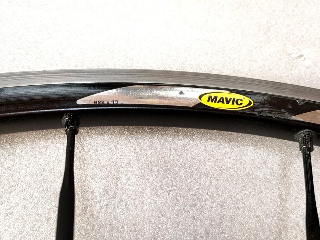 軽量 マビック キシリウム MAVIC KSYRIUM SSC フロントホイール