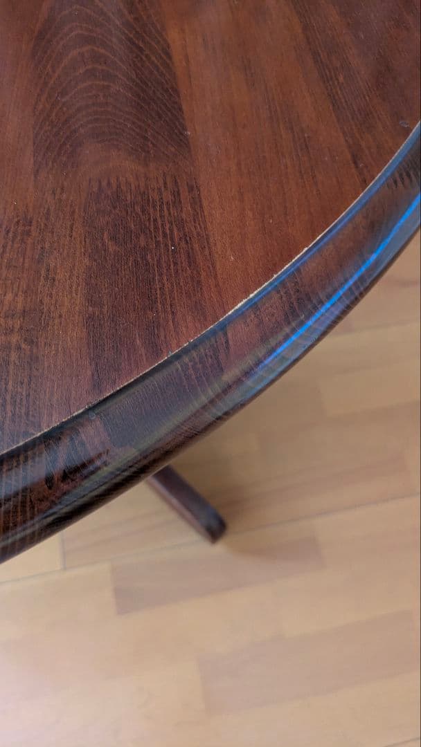 柏木工 ラウンドテーブル ヴィンテージ品 送料込・匿名配送