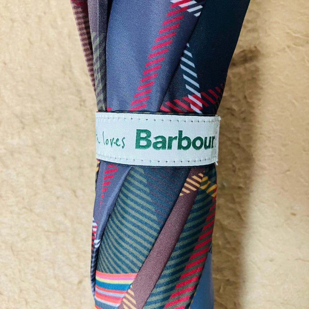 【新品】Paul Smith×Barbour チェック柄 雨傘 ポールスミス