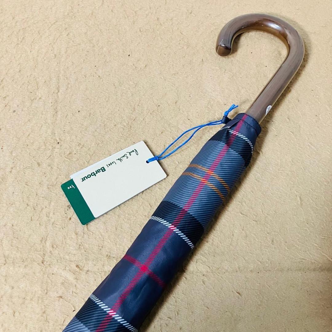 【新品】Paul Smith×Barbour チェック柄 雨傘 ポールスミス
