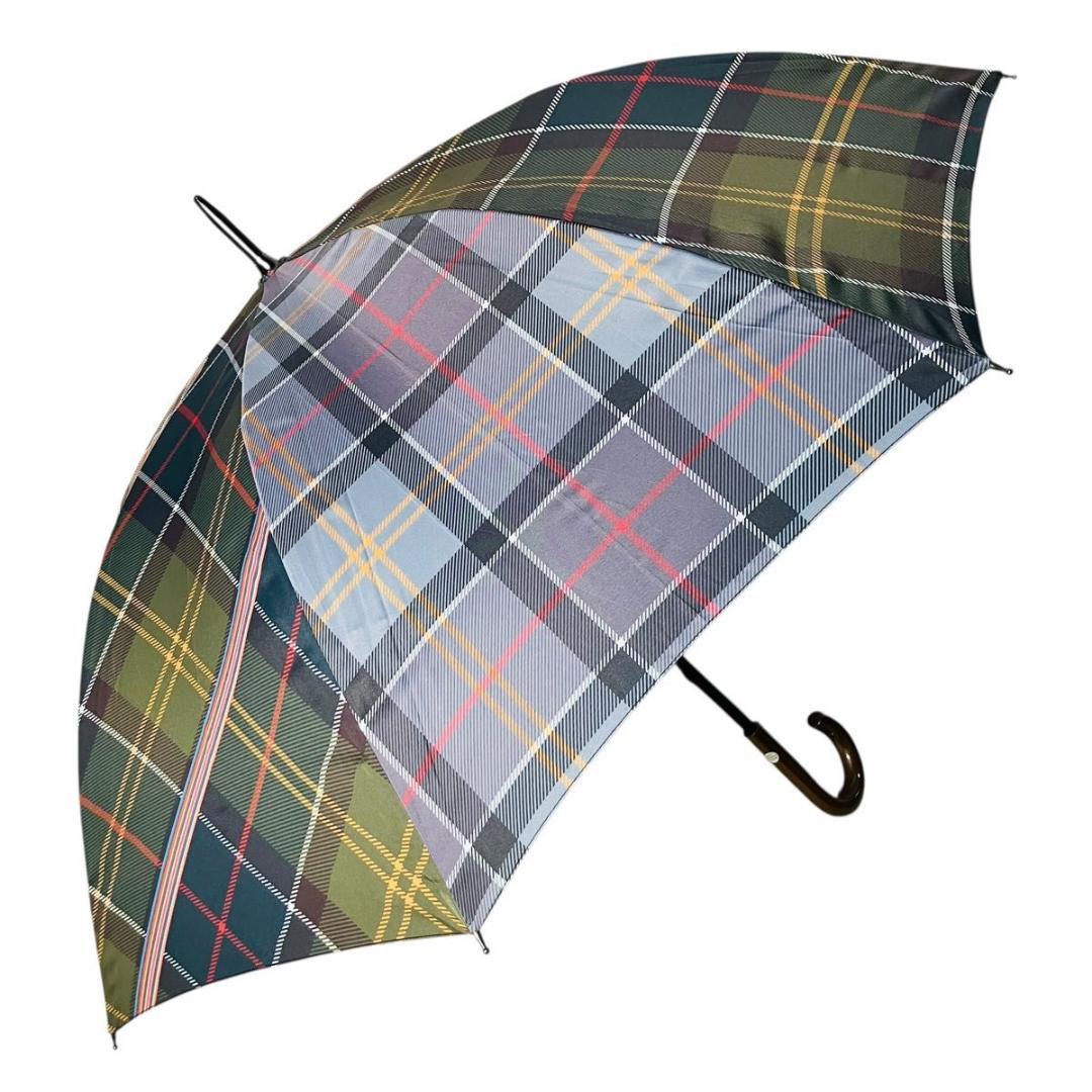 【新品】Paul Smith×Barbour チェック柄 雨傘 ポールスミス