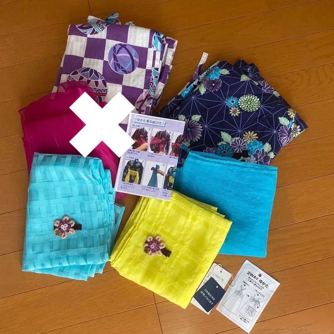 ANNA SUI mini 浴衣　セパレート　ヘアクリップ