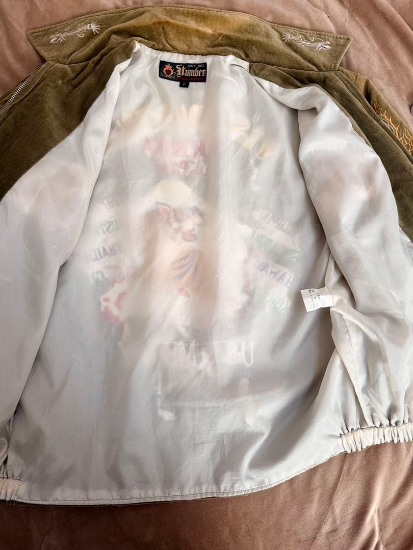 HUMBER USS 虎 vintage 別珍 日本限定スカジャン unisex