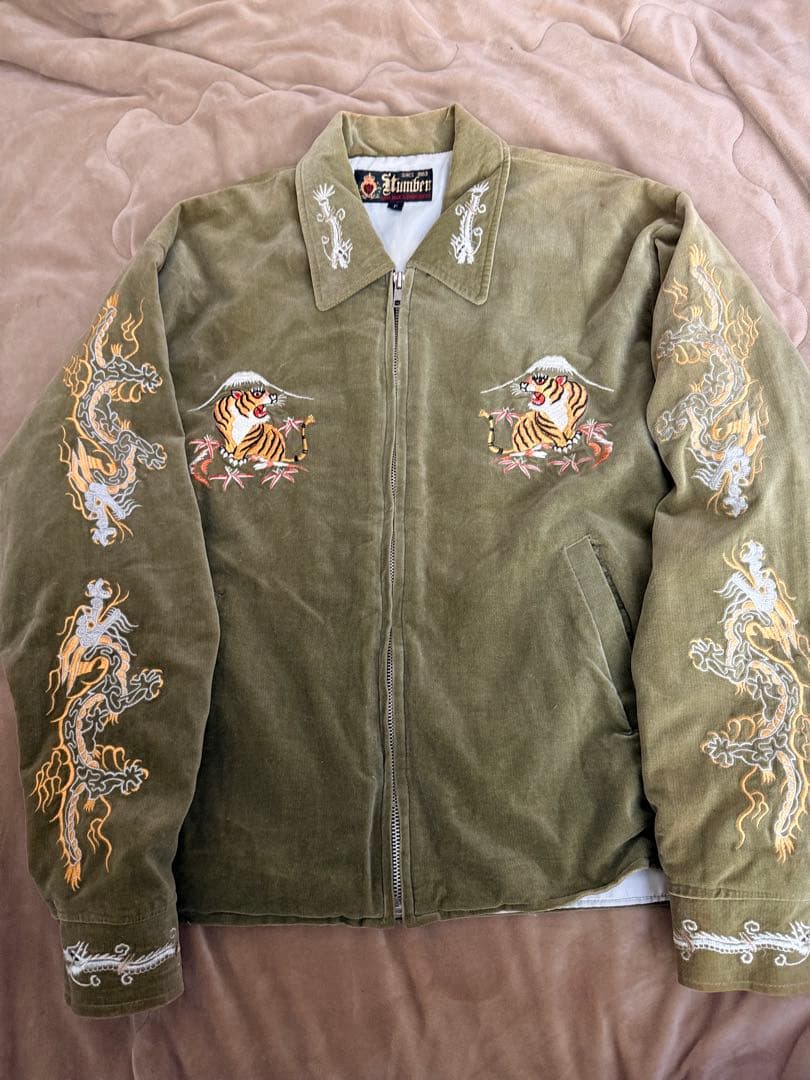 HUMBER USS 虎 vintage 別珍 日本限定スカジャン unisex