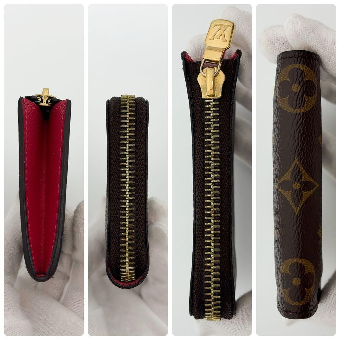 現行品★箱袋付★ルイヴィトン モノグラム ノア コンパクト ミニ 財布 ピンク