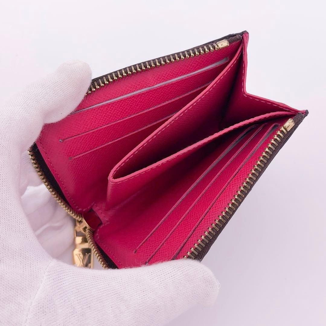 現行品★箱袋付★ルイヴィトン モノグラム ノア コンパクト ミニ 財布 ピンク